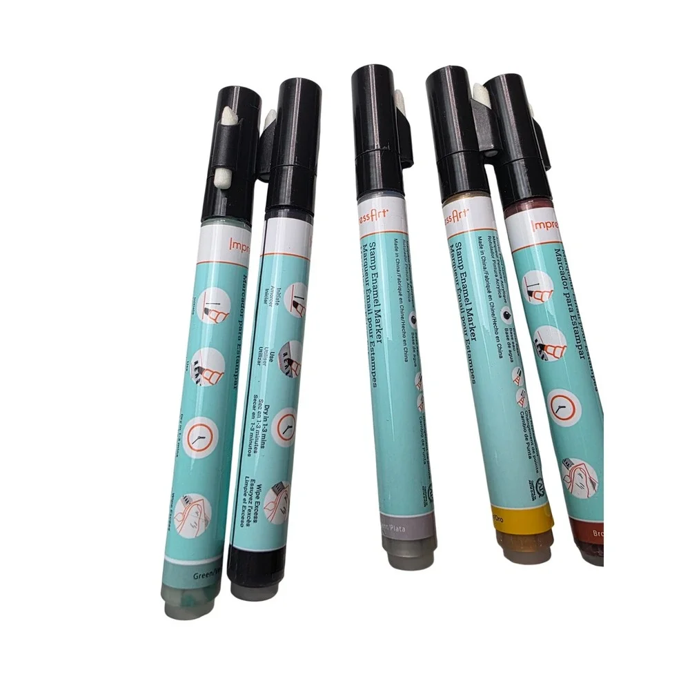 ImpressArt Metal Stamping‎ Enamel Markers & BeadSmith Micro Engraver Tool Set B3